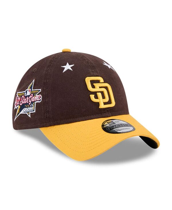 楽天ReVida 楽天市場店ニューエラ メンズ アクセサリー 帽子 New Era Men's Brown/Gold San Diego Padres 2025 MLB All-Star Game 9TWENTY Adjustable Hat Brown Gold ブラウン