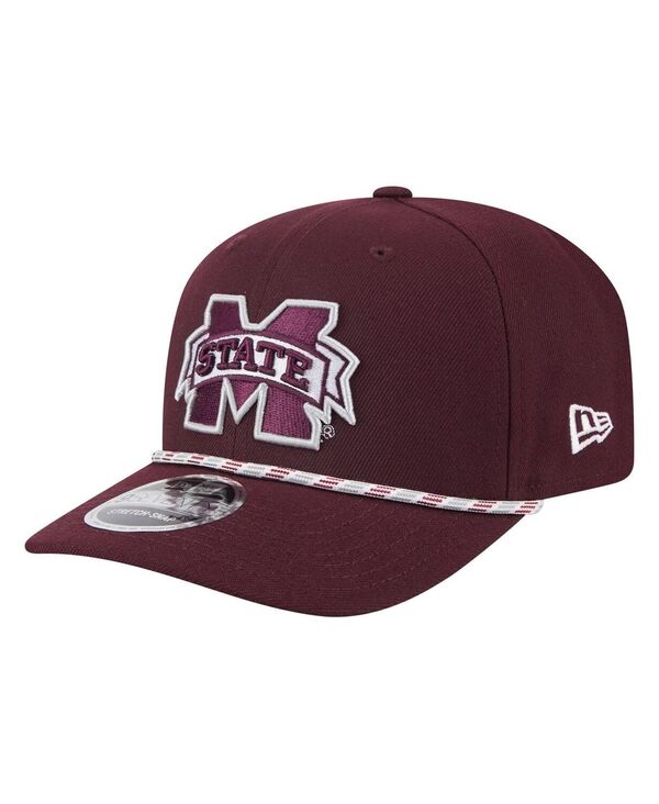 ニューエラ メンズ アクセサリー 帽子 New Era Men's Maroon Mississippi State Bulldogs Game Day Mul...