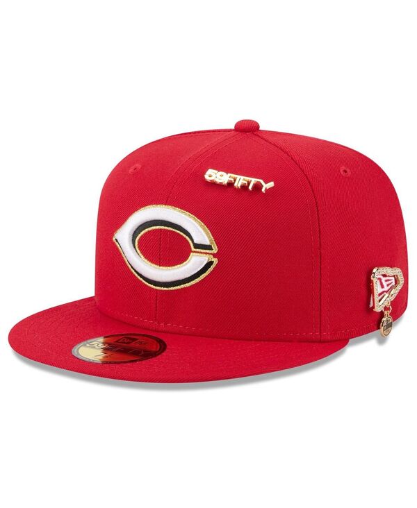 ˥塼  ꡼ ˹ New Era Men's Red Cincinnati Reds 2025 59FIFTY Day 59FIFTY F...