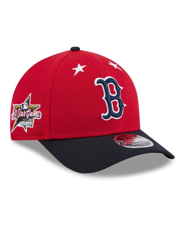楽天ReVida 楽天市場店ニューエラ メンズ アクセサリー 帽子 New Era Men's Red/Navy Boston Red Sox 2025 MLB All-Star Game 9FORTY M-Crown Adjustable Hat Red Navy ネイビー