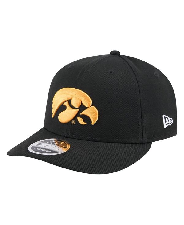 ˥塼  ꡼ ˹ New Era Men's Black Iowa Hawkeyes Low Profile 9FIFTY Snapbac...