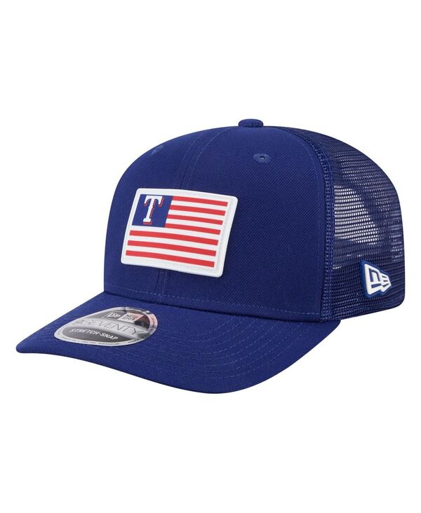 ˥塼  ꡼ ˹ New Era Men's Royal Texas Rangers Flag 9SEVENTY COOLERA Stre...