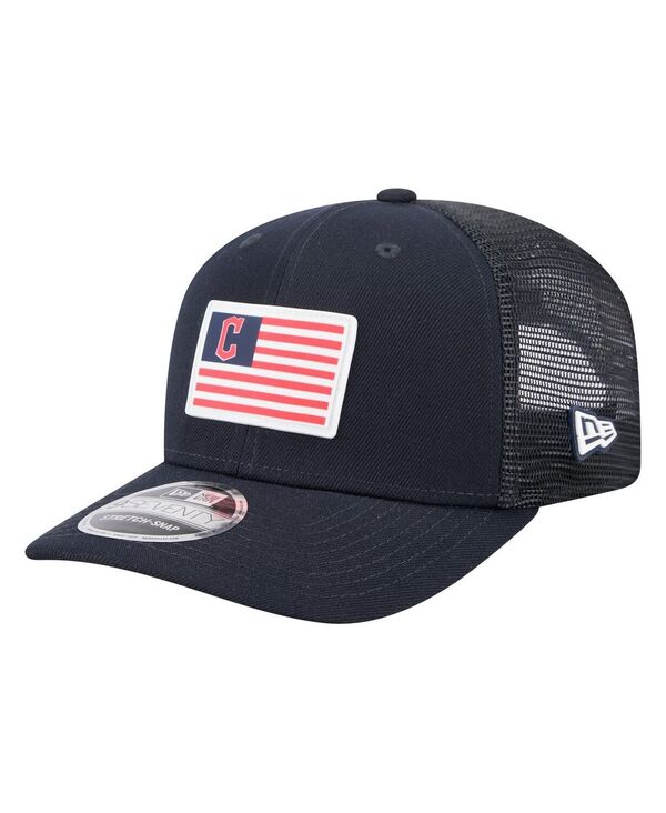 ˥塼  ꡼ ˹ New Era Men's Navy Cleveland Guardians Flag 9SEVENTY COOLERA...
