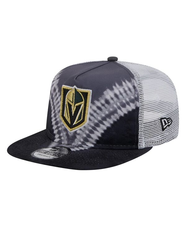˥塼  ꡼ ˹ New Era Men's Black/Gray Vegas Golden Knights Throwback V-Dy...