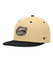 【送料無料】 ファナティクス メンズ 帽子 アクセサリー Men's Gold/Black Florida Gators Balance Fitted Hat Khaki Black