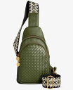 【送料無料】 スタイルアンドコー レディース ボディバッグ・ウエストポーチ バッグ Woven Sling Bag Native Green|詳細画像