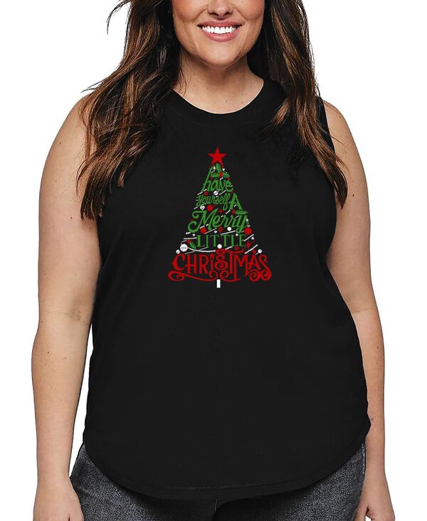 エルエーポップアート レディース トップス タンクトップ プラスサイズ LA Pop Art Plus Size Have You..