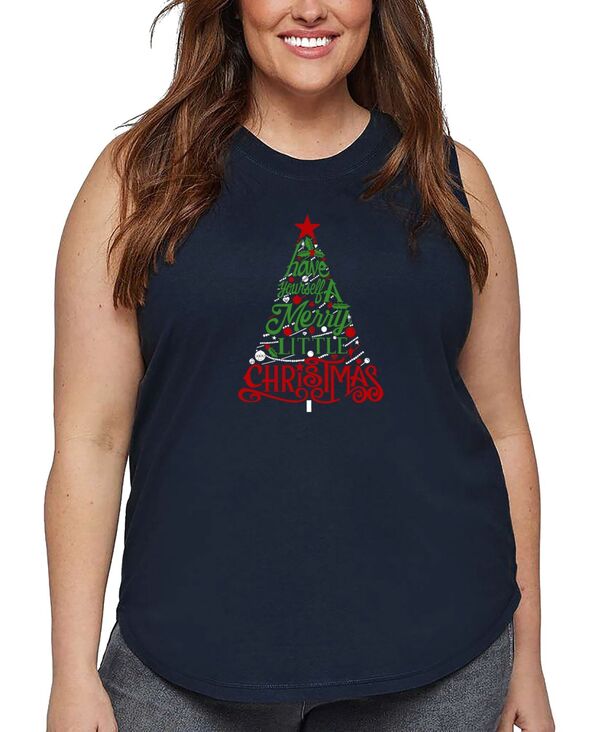 エルエーポップアート レディース トップス タンクトップ プラスサイズ LA Pop Art Plus Size Have You..