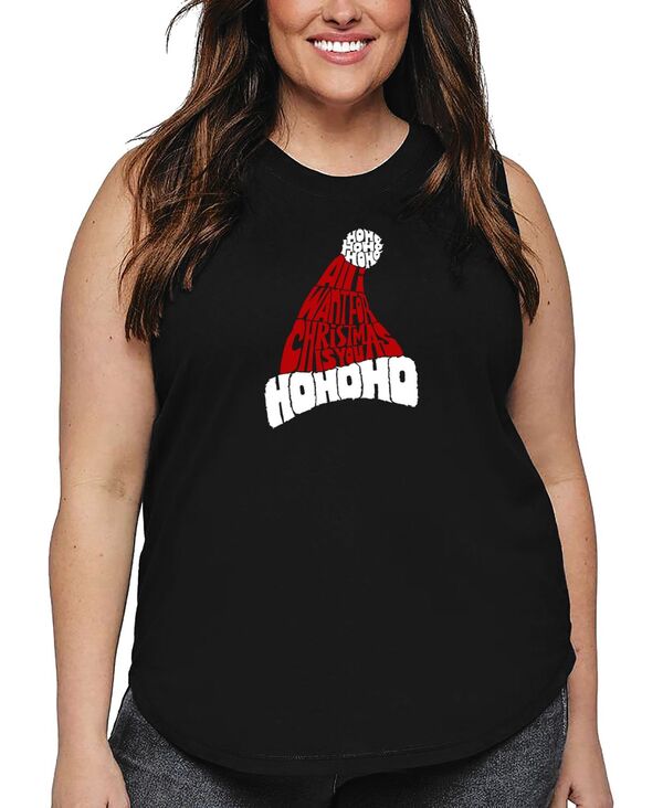 エルエーポップアート レディース トップス タンクトップ プラスサイズ LA Pop Art Plus Size All I Wa..