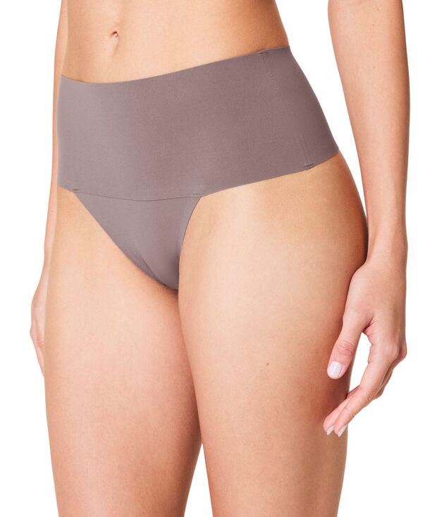 【送料無料】 スパンク レディース パンツ アンダーウェア Women's Undie-tectable Thong SP0115 Smoke