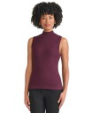 【送料無料】 ジョーンズニューヨーク レディース ニット・セーター アウター Women's Sutton Mock-Neck Sleeveless Sweater Wine