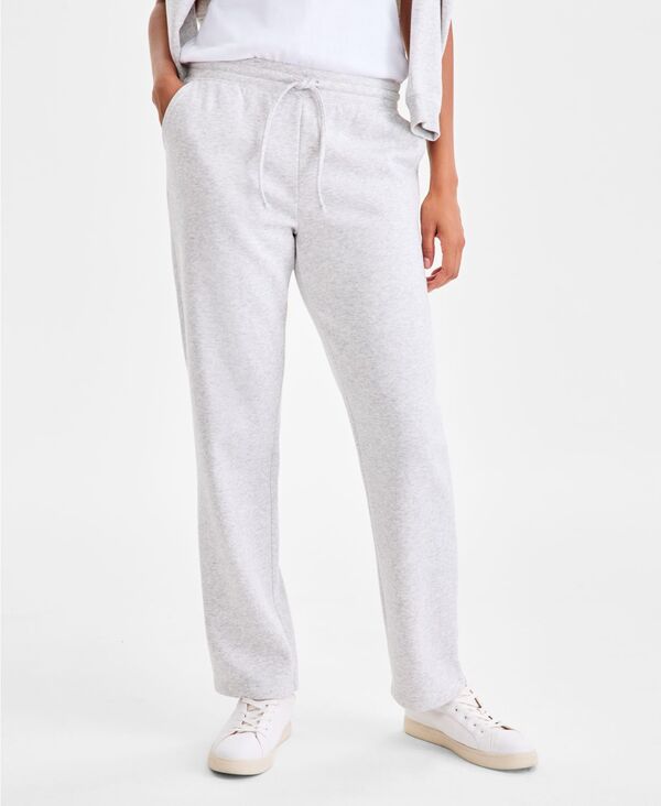 ReVida ŷԾŹ㤨֥륢ɥ ǥ ܥȥॹ 奢ѥ ե꡼ Style & Co Women's Mid Rise Drawstring-Waist Fleece Pant XS-4X Slate Heather 졼ȡפβǤʤ7,980ߤˤʤޤ