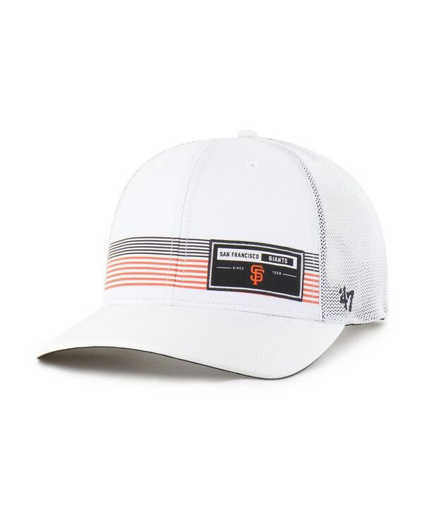 47 ブランド メンズ アクセサリー 帽子 '47 Brand Men's White San Francisco Giants Rangefinder Brr...