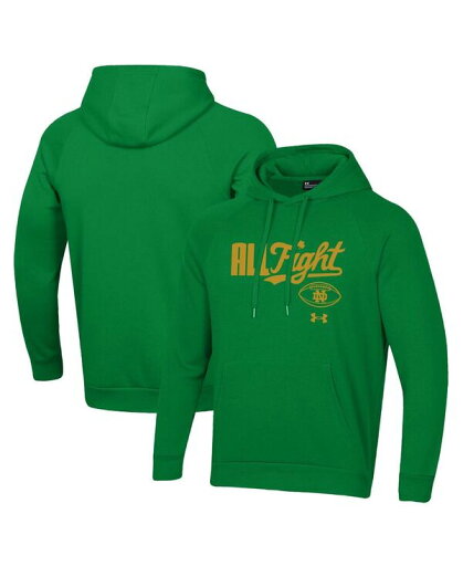 【送料無料】 アンダーアーマー メンズ パーカー・スウェット アウター Men's Kelly Green Notre Dame Fighting Irish All Fight Rival Fleece Hoodie Kelly Green 【送料無料】 アンダーアーマー メンズ パーカー・スウェット アウター Men's Kelly Green Notre Dame Fighting Irish All Fight Rival Fleece Hoodie Kelly Green