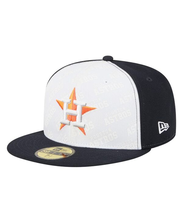 ˥塼  ꡼ ˹ New Era Men's White/Navy Houston Astros Repeat 59FIFTY Fitte...