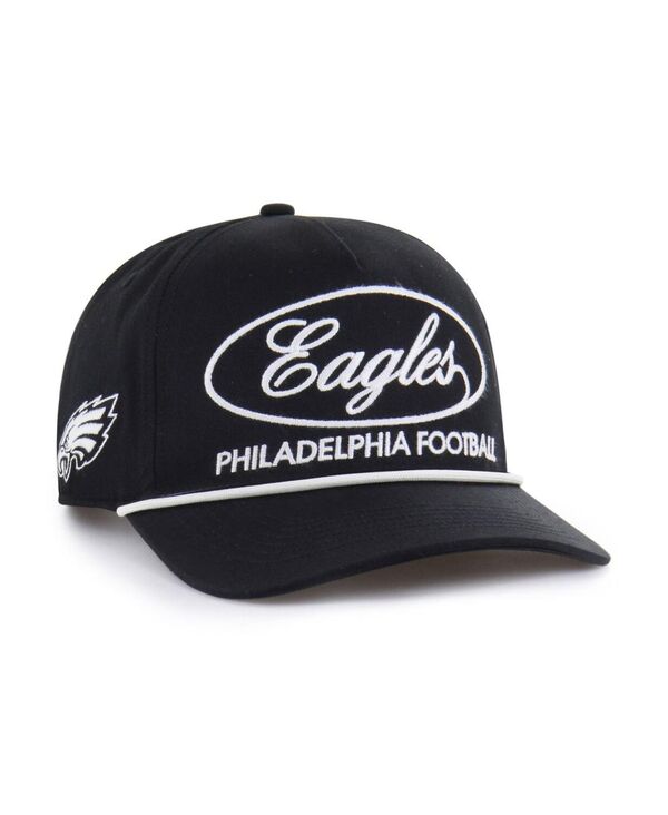 47 ブランド メンズ アクセサリー 帽子 '47 Brand Men's Black Philadelphia Eagles Foundational Hit...