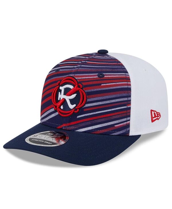 ニューエラ メンズ アクセサリー 帽子 New Era Men's Navy/White New England Revolution 2025 Third 9...