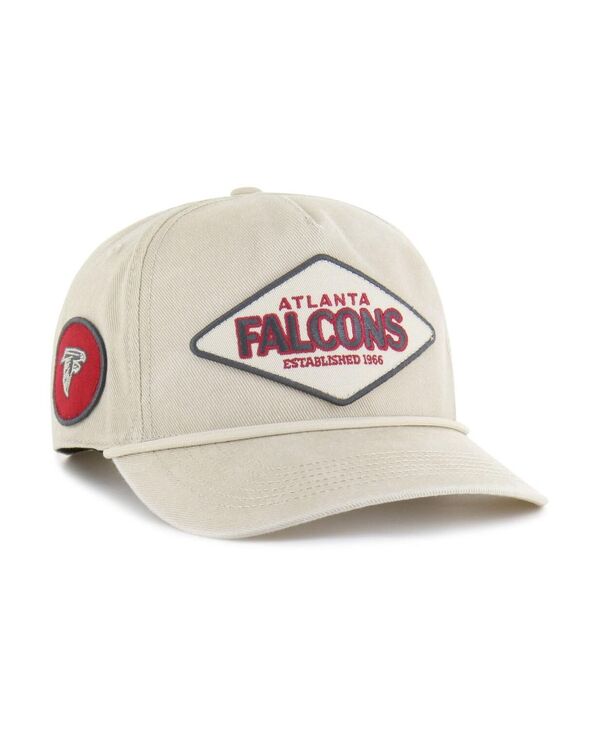 47 ブランド メンズ アクセサリー 帽子 '47 Brand Men's Khaki Atlanta Falcons Cairn Hitch Adjustab...