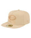 ニューエラ メンズ アクセサリー 帽子 New Era Men'sLight Beige Green Bay Packers Color Pack A-Fram...