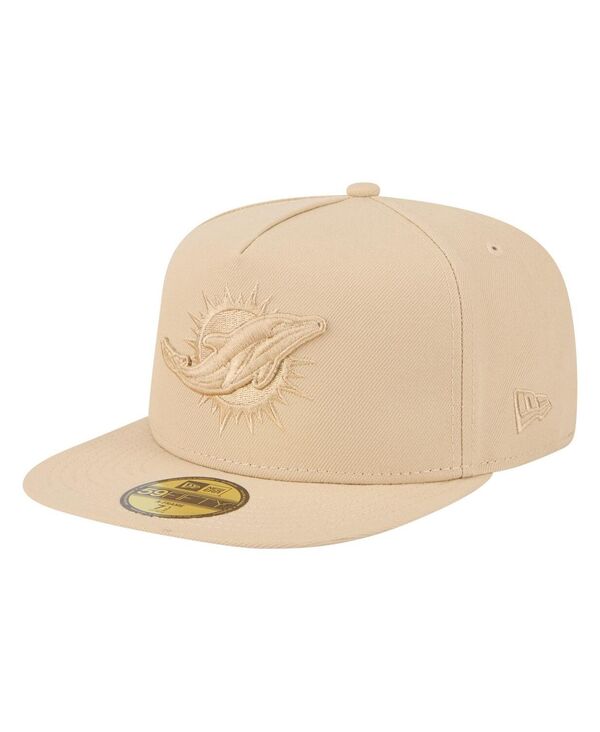 ˥塼  ꡼ ˹ New Era Men'sLight Beige Miami Dolphins Color Pack A-Frame 5...