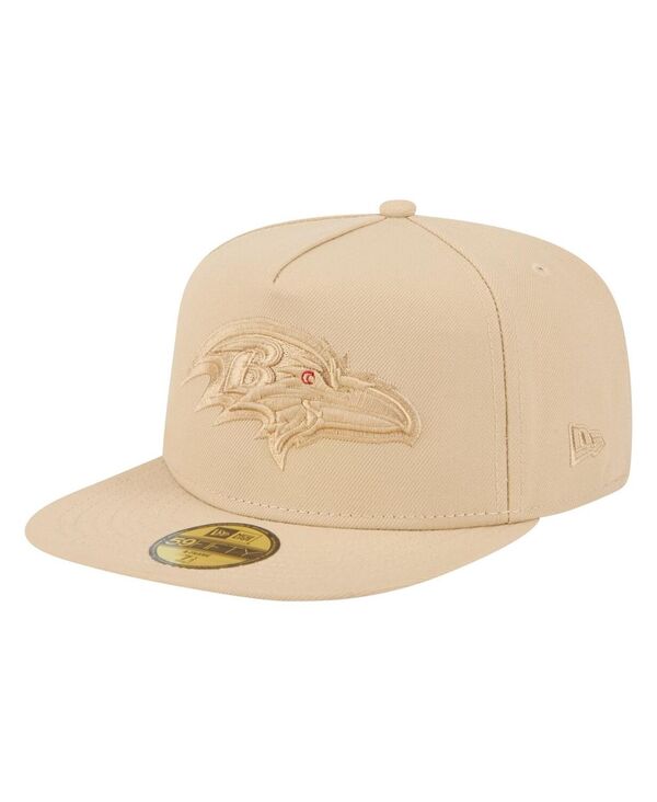 ˥塼  ꡼ ˹ New Era Men'sBeige Baltimore Ravens Color Pack A-Frame 59FIF...