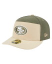 ニューエラ メンズ アクセサリー 帽子 New Era Men'sLight Beige/Olive San Francisco 49ers Two-Tone ...