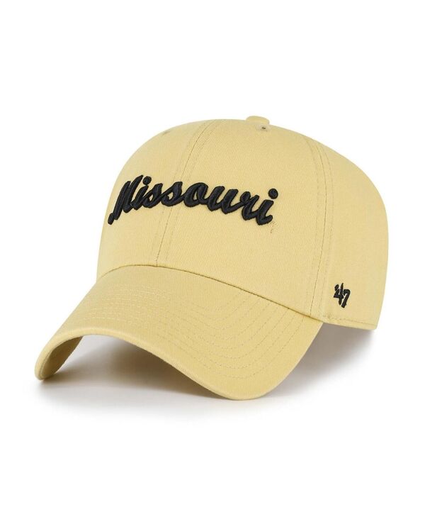 47 ブランド メンズ アクセサリー 帽子 '47 Brand Men's Light Gold Missouri Tigers Vault Clean Up ...