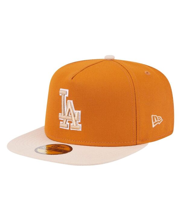 ˥塼  ꡼ ˹ New Era Men's Orange/Light Beige Los Angeles Dodgers Two-Ton...