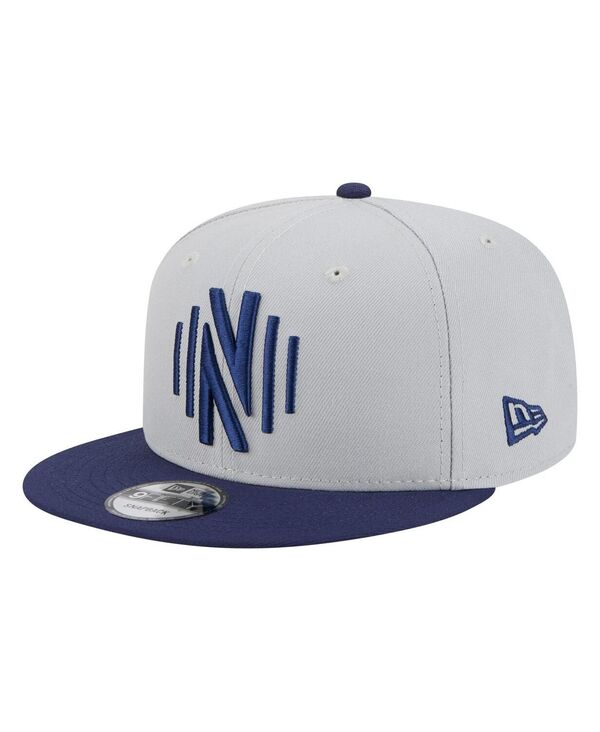 ニューエラ メンズ アクセサリー 帽子 New Era Men's Gray Nashville SC Color Pack Two-Tone 9FIFTY S...
