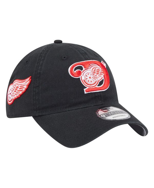 ˥塼  ꡼ ˹ New Era Men's Black Detroit Red Wings Deceptor 9TWENTY Adjus...