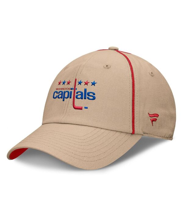ファナティクス メンズ アクセサリー 帽子 キャップ Fanatics Men's Tan Washington Capitals Heritage Setof...