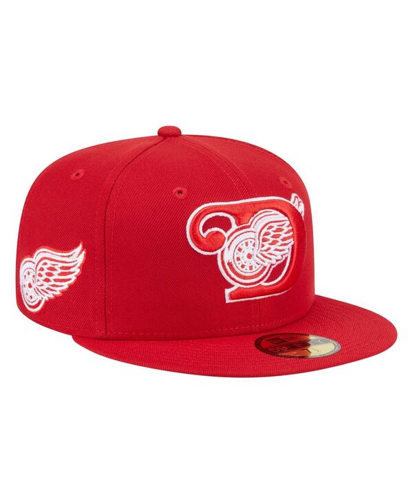 ˥塼  ꡼ ˹ New Era Men's Red Detroit Red Wings Deceptor 59FIFTY Fitted ...