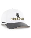 47 ブランド メンズ アクセサリー 帽子 '47 Brand Men's White NASCAR Liquid Death Triple Hit Two-T...