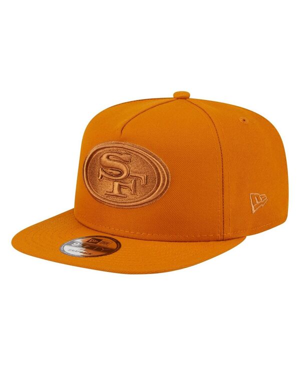 ニューエラ メンズ アクセサリー 帽子 New Era Men'sBrown San Francisco 49ers Color Pack A-Frame 9F...
