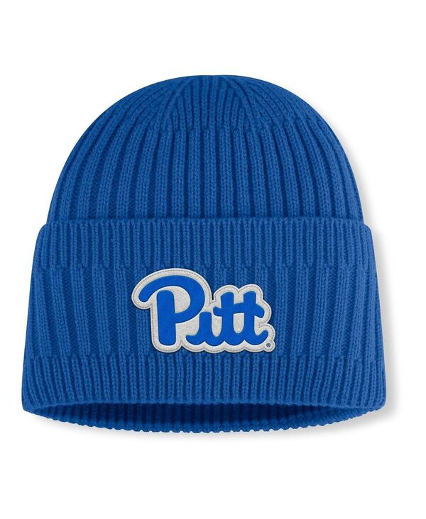 ファナティクス メンズ アクセサリー 帽子 ニット Fanatics Men's Royal Pitt Panthers Revery Cuffed Knit ...