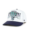 47 ブランド メンズ アクセサリー 帽子 '47 Brand Men's White/Deep Sea Blue Seattle Kraken Tribute...