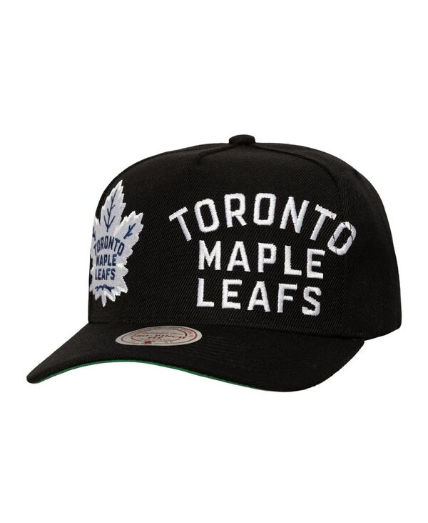 ߥå&ͥ  ꡼ ˹  Mitchell & Ness Men's Black Toronto Maple Leaf  s Bus...