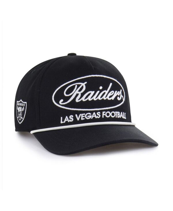 47 ֥  ꡼ ˹ '47 Brand Men's Black Las Vegas Raiders Foundational Hitch...