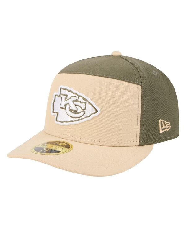 ˥塼  ꡼ ˹ New Era Men'sLight Beige/Olive Kansas City Chiefs Two-Tone C...