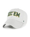 47 ブランド メンズ アクセサリー 帽子 '47 Brand Men's Gray Baylor Bears Clean Up Adjustable Hat ...