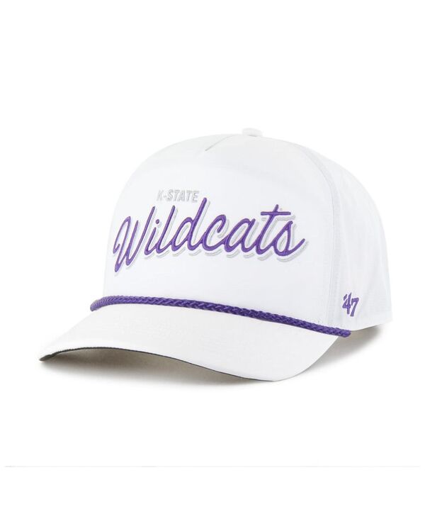 47 ֥  ꡼ ˹ '47 Brand Men's White Kansas State Wildcats Fairway Hitch ...