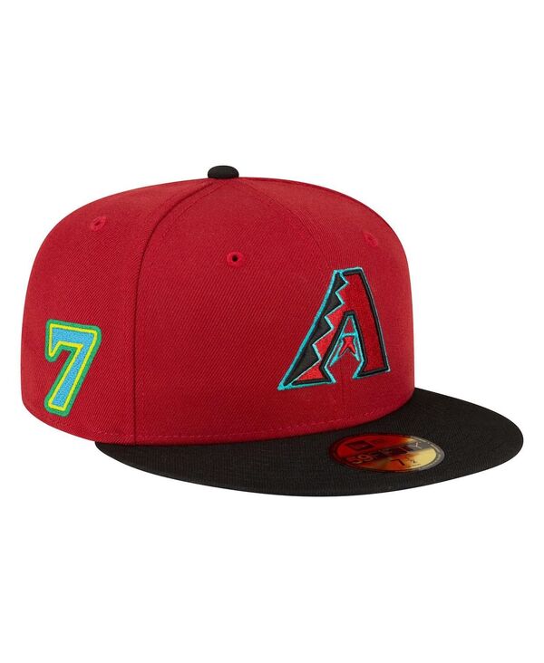ニューエラ メンズ アクセサリー 帽子 New Era Men's Corbin Carroll Red Arizona Diamondbacks 2025 P...