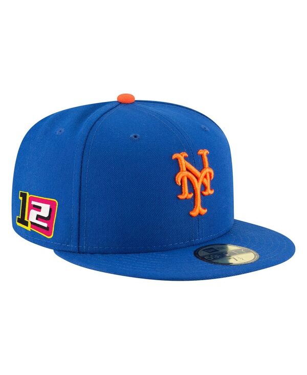 ニューエラ メンズ アクセサリー 帽子 New Era Men's Francisco Lindor Royal New York Mets 2025 Play...