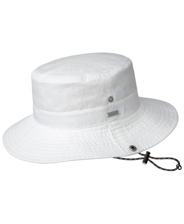 󥴡  ꡼ ˹ Kangol Men's Flux GorpCore Bucket Bucket Hat White ۥ磻