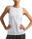 【送料無料】 リーボック レディース タンクトップ トップス Women's Snake-Print Performance Tank Top White|詳細画像