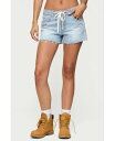 【送料無料】 アディクテッド レディース ハーフパンツ・ショーツ ボトムス Women's Milla Low Rise Denim Shorts Light-blue