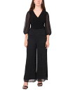 【送料無料】 ミスク レディース カジュアルパンツ ボトムス Petite Combo Palazzo Pants Black