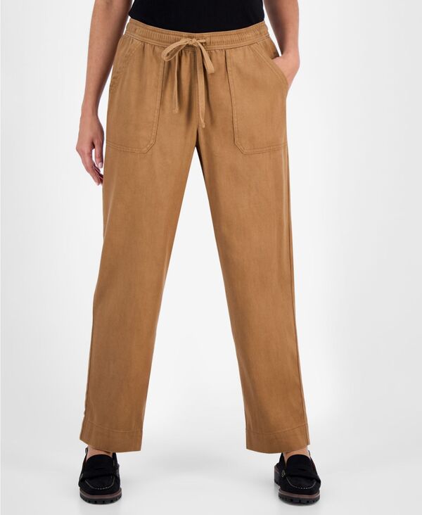 スタイルアンドコー レディース ボトムス カジュアルパンツ パンツ Style & Co Women's Pull On Utilit..