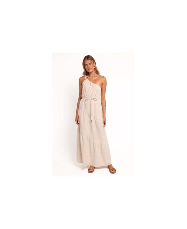 【送料無料】 Petal and Pup レディース ワンピース トップス Women's Hilde Maxi Dress Oatmeal
