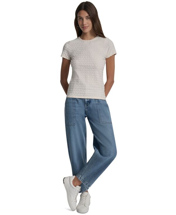 ダナキャランニューヨーク レディース トップス シャツ クルーネック Tシャツ ロゴ DKNY Jeans Women's..